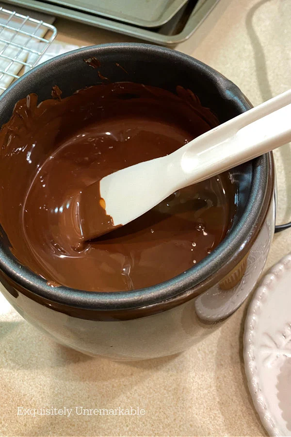 Melting Chocolate In Wilton Melter