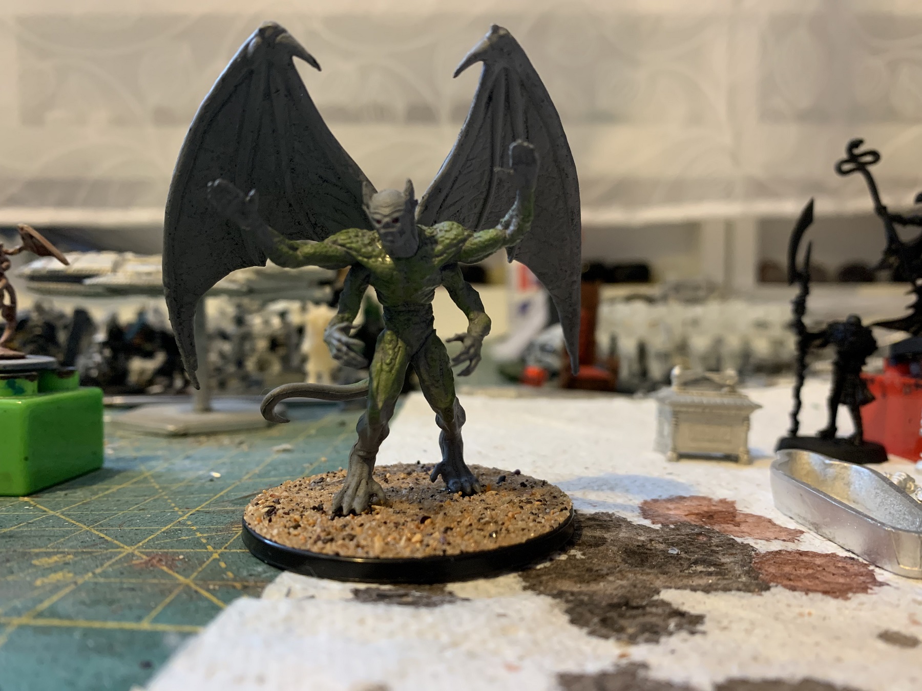 Now for wrath...Now for ruin...and the Red Dawn Fourarmed Gargoyle