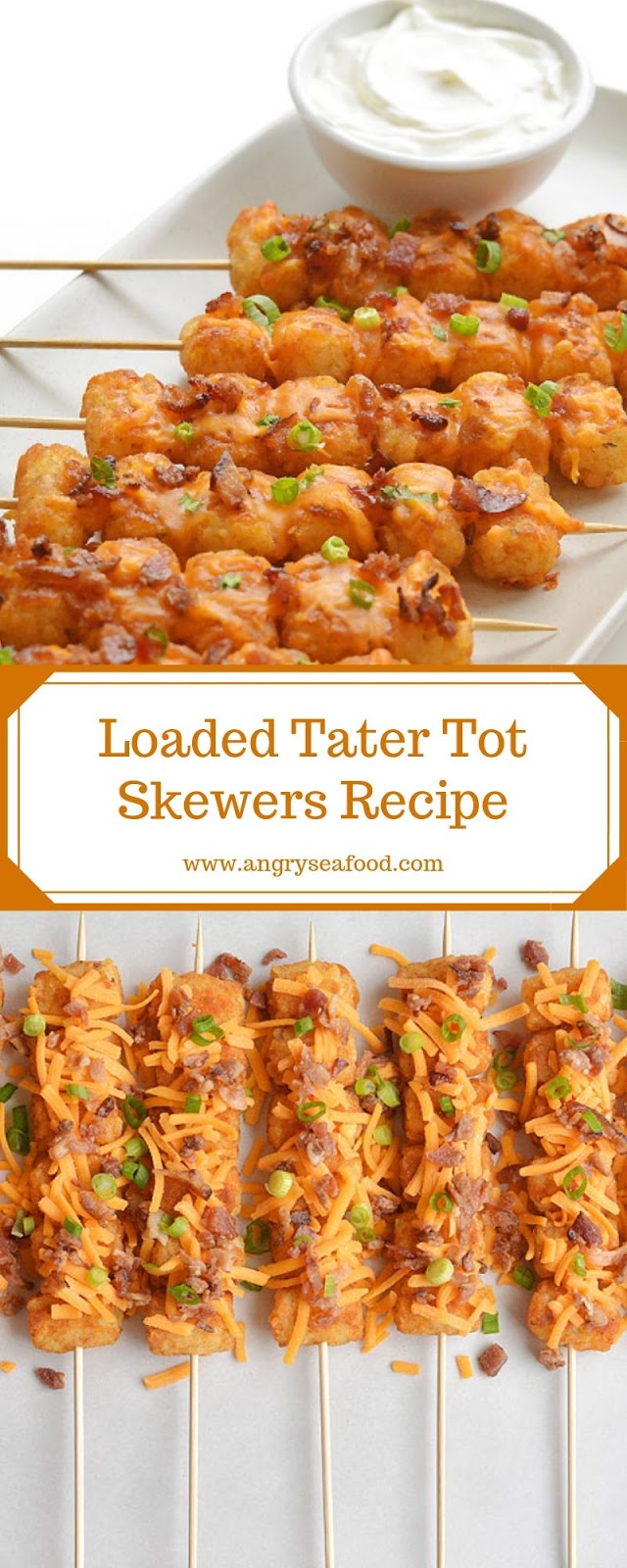 Loaded Tater Tot Skewers Recipe Loaded Tater Tot Skewers Recipe