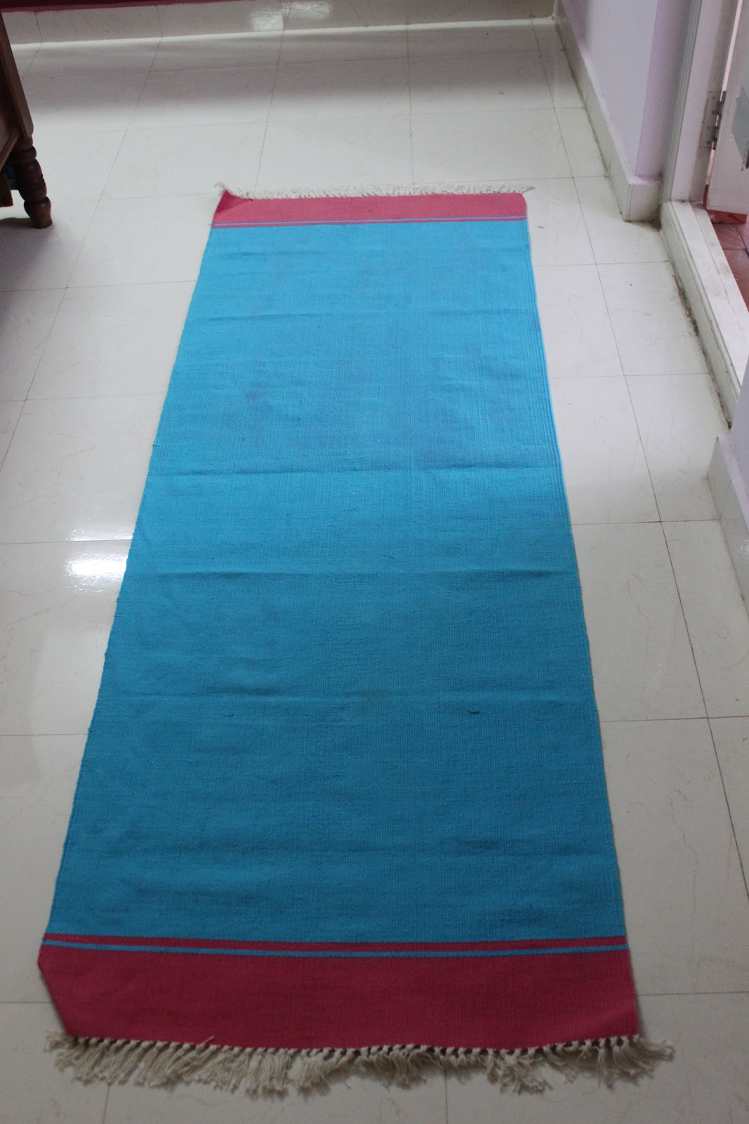Cotton yoga rugI've joined the grown up Astangis