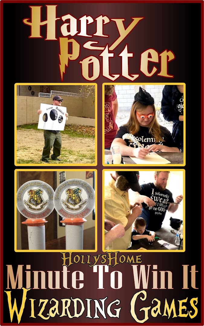 HollysHome Family Life: Harry Potter Party Decorations and Dinner Ideas