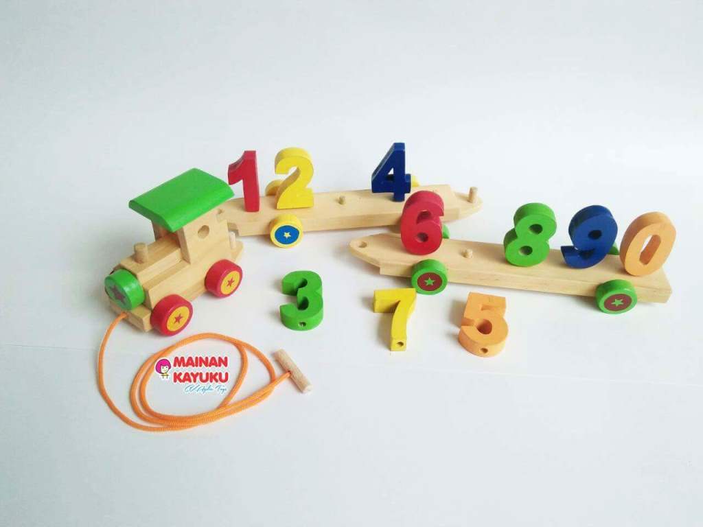 Kereta Angka Mainan Anak 2 Tahun - SEBUTIK EDUTOYS
