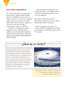 Apoyo Primaria Español 5to grado Bloque II lección 4 Buscar información en diversas fuentes para escribir un texto expositivo