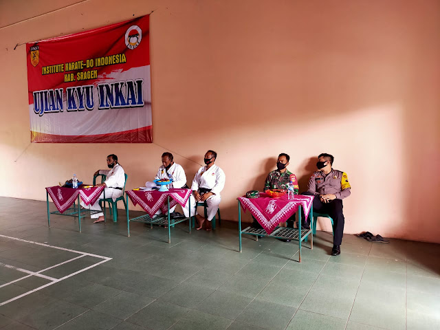 Karate INKAI Gelar Ujian Kenaikan Tingkat Sabuk, Begini Kata Babinsa Karate INKAI Gelar Ujian Kenaikan Tingkat Sabuk, Begini Kata Babinsa