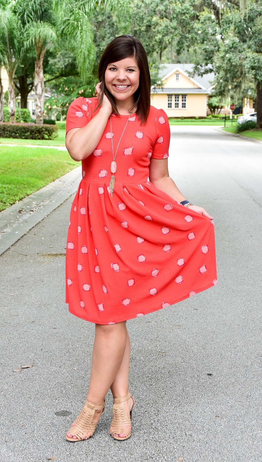 Workweek Chic: LulaRoe Amelia Dress - Girl Meets Bow