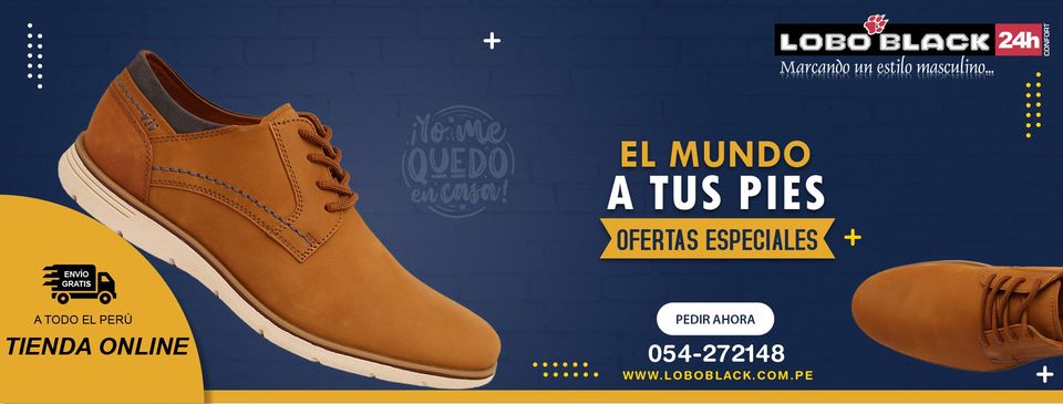 Fábricas de calzado en Arequipa Lobo Black
