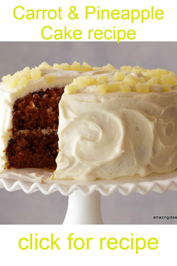 best Carrot & Pineapple Cake recipe