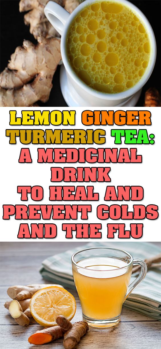 LEMON GINGER TURMERIC TEA A MEDICINAL DRINK TO HEAL AND PREVENT COLDS