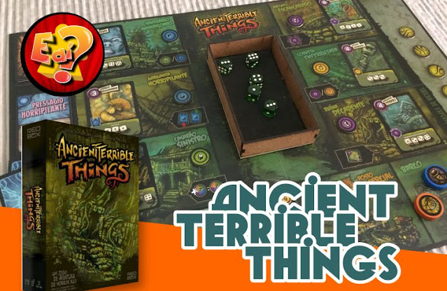 Jogo Ancient Terrible Things Cartas Game Board Games Rpg - Buró