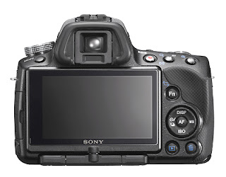 Sony Alpha A55 DSLR Camera - Screen