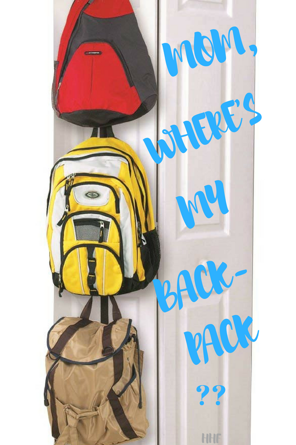 kids backpack storage