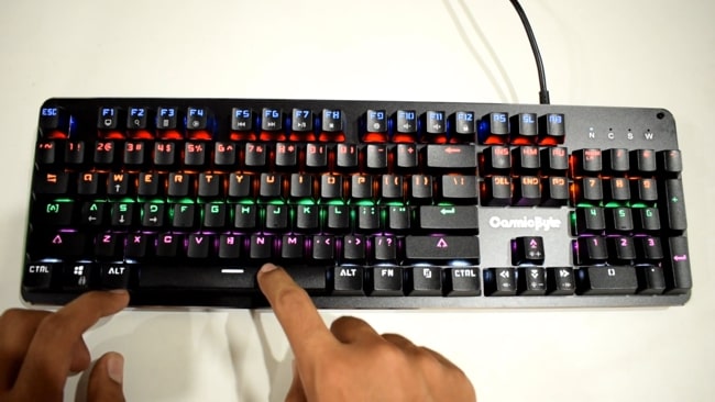 Cosmic Byte CB-GK-12 Mechanical Keyboard in ₹2279 in India.
