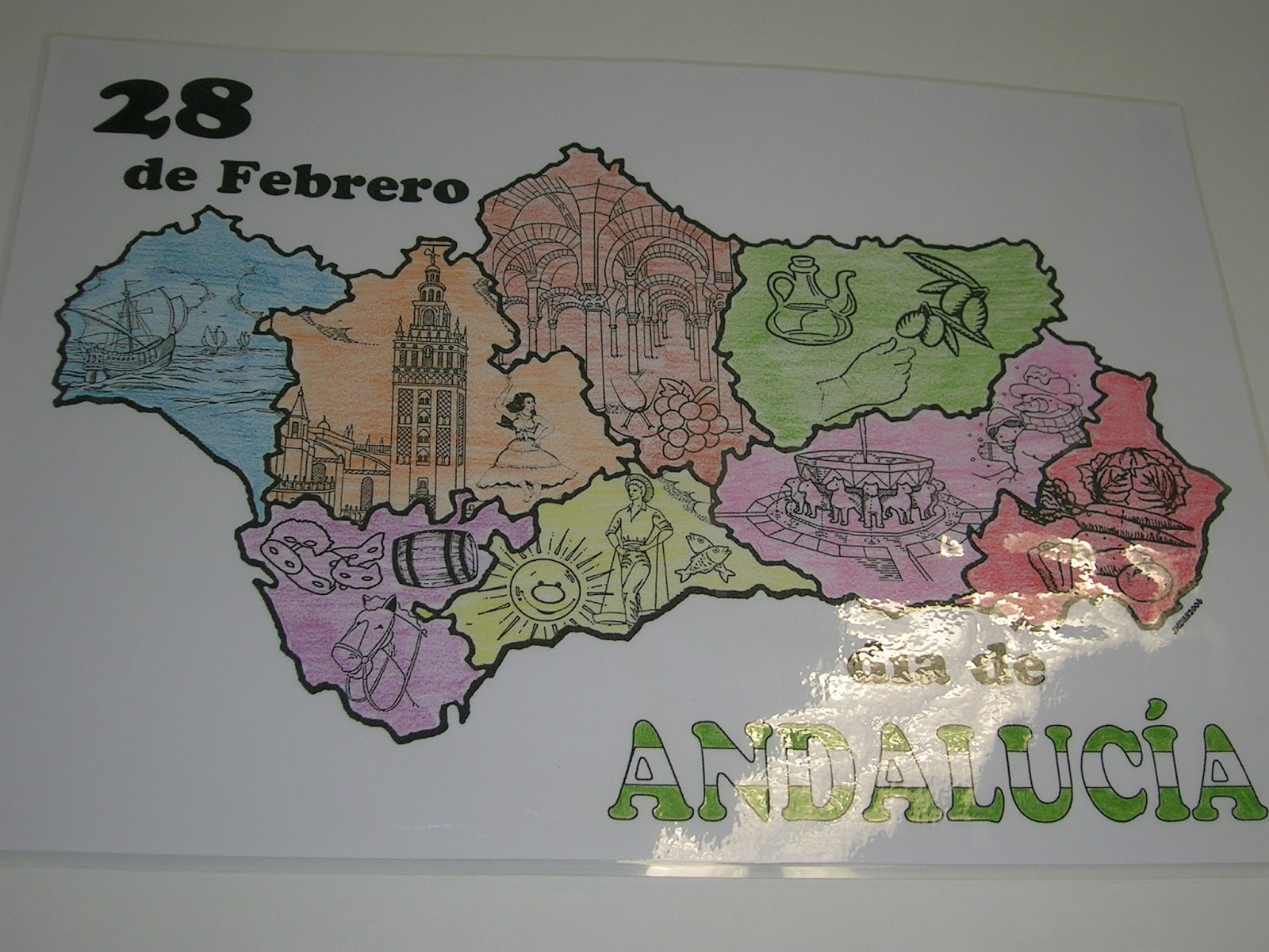 Trabajando En Educación Infantil Día De Andalucía