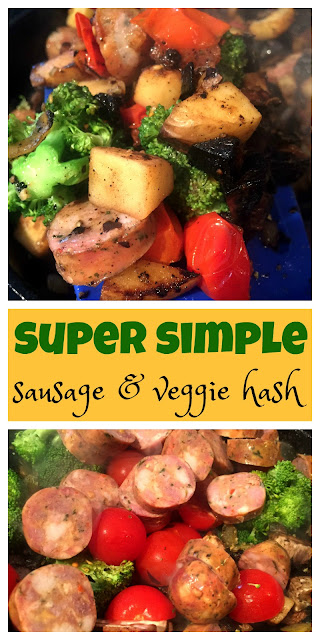 Recipe: Sausage & Veggie Hash | The Food Hussy!