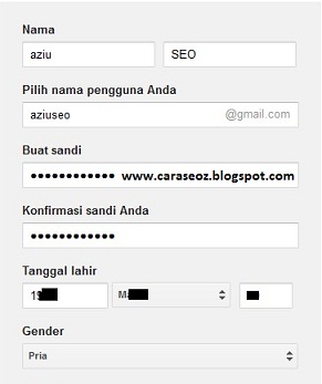 Cara buat email baru