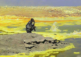 اقسى مكان على وجه الارض في صحراء داناكيل تابعوا الصور