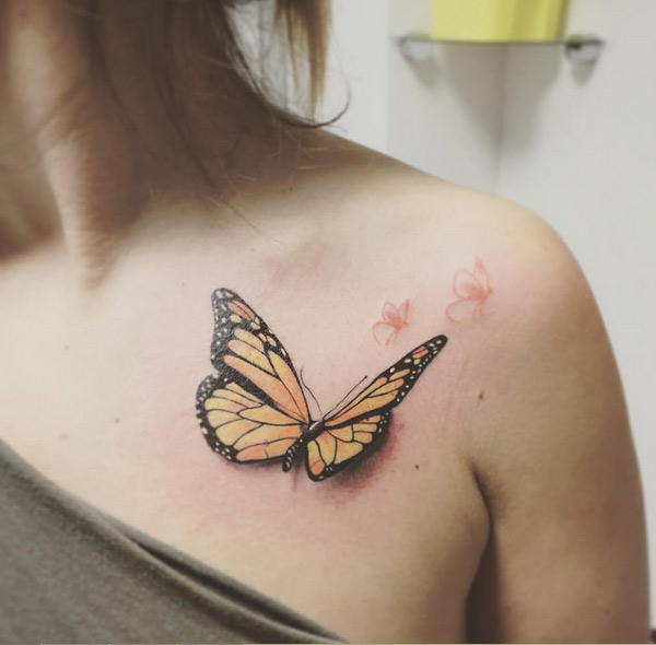 Tattoos Design Ideas: 32 Best Attractive Butterfly Tattoo Designs idea ...
