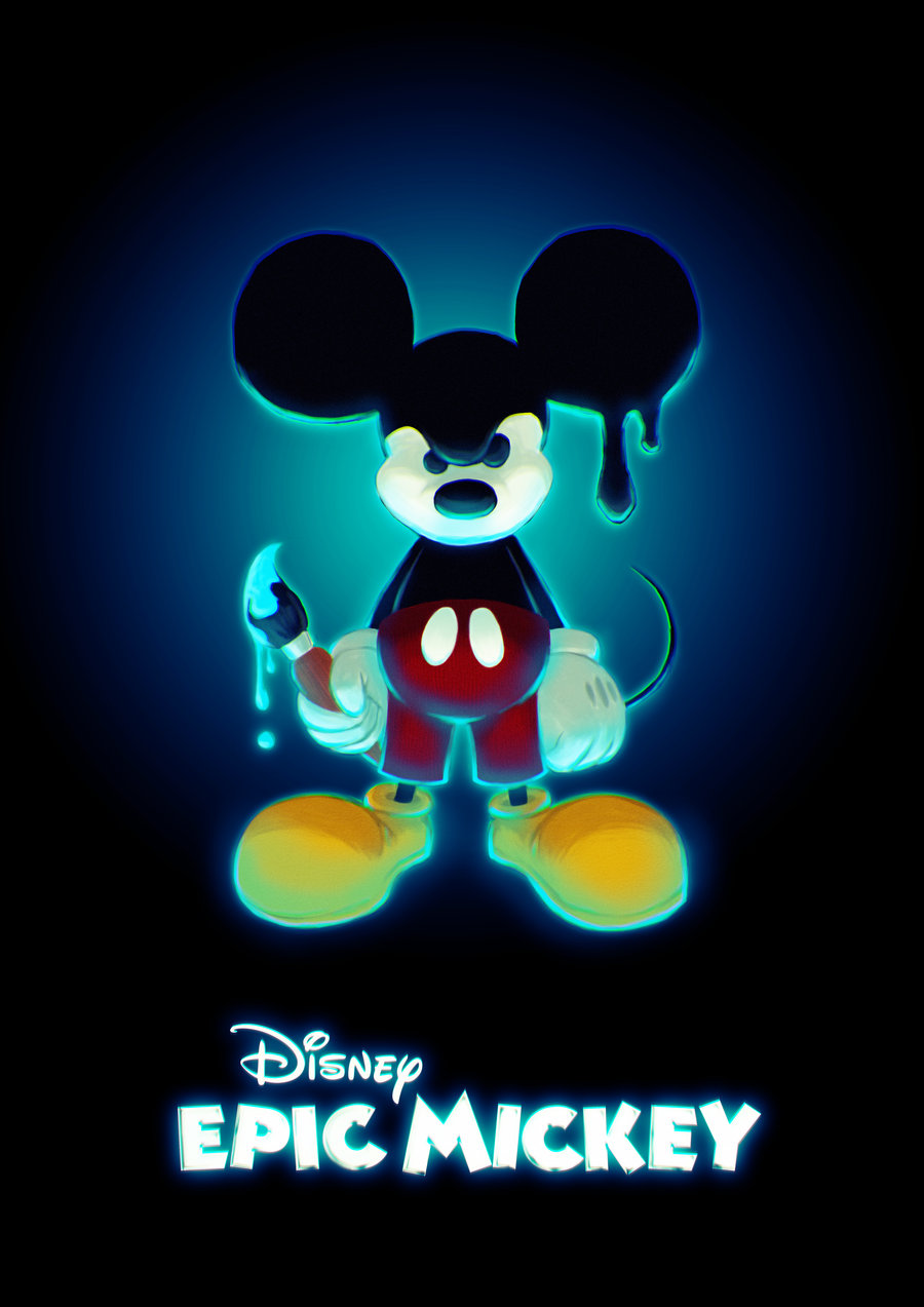 GAMING ROCKS ON: Game Art #19: Epic Mickey Showcase