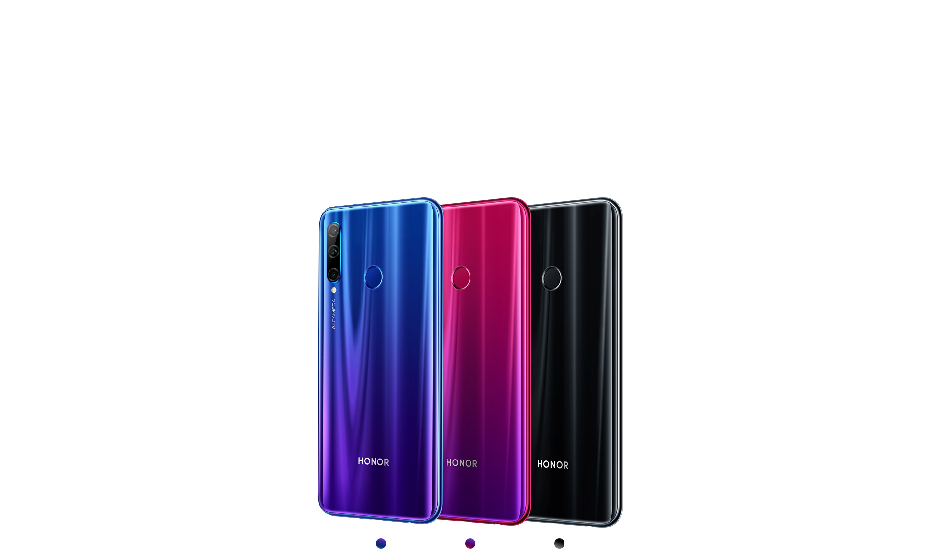 Available color of Honor 20 Lite