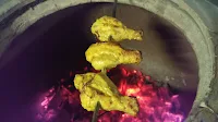Chicken Tangdi kebab cooking in Tandoor best dinner ideas