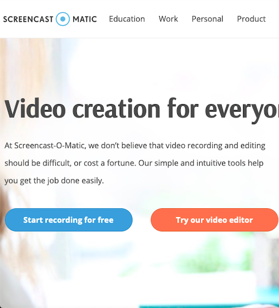 Cómo grabar una clase en video con ScreencastOMatic Cómo grabar una clase en video con ScreencastOMatic
