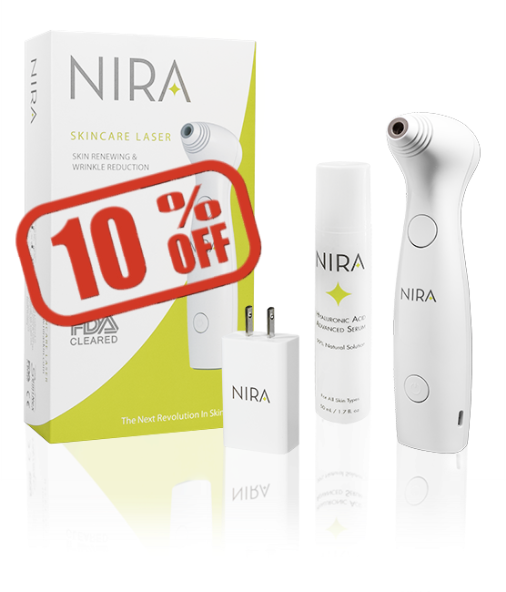 Nira Skincare Laser clinically proven to reduce fine lines and