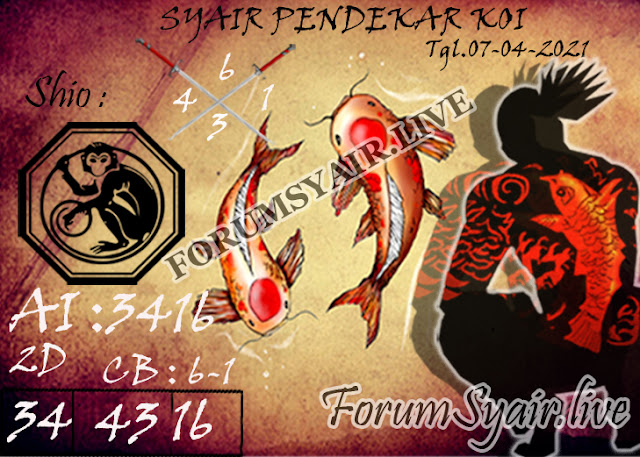 Syair Togel HONGKONG 07 APRIL 2021 Paitolengkap