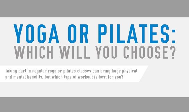 image: Yoga or Pilates: Which Will you Choose? #infographic
