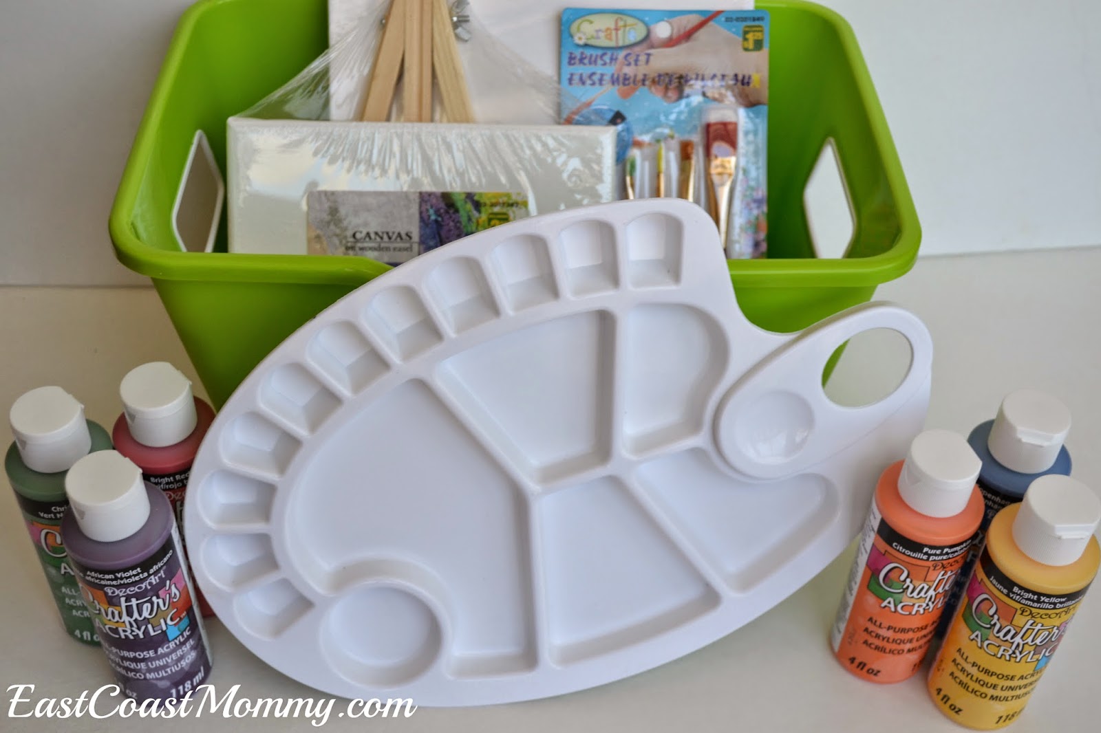 East Coast Mommy 5 DIY Gift Basket Ideas {for kids}