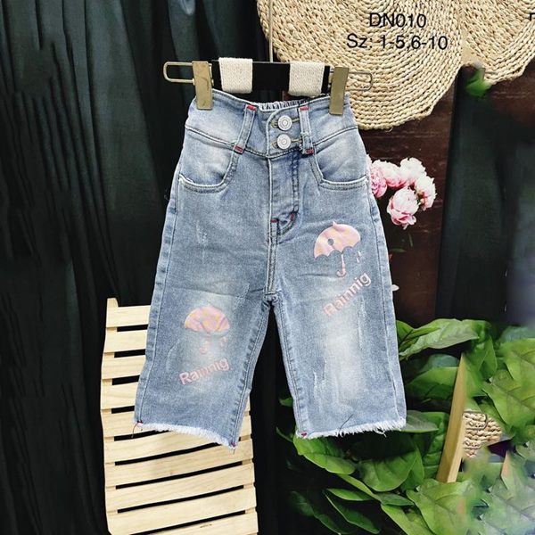 Quần Jeans Bé Gái Denim  Phối Thêu – LNA 159831