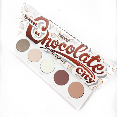 Paleta 11 - SWEET AS CHOCOLATE CITY miyo makeup