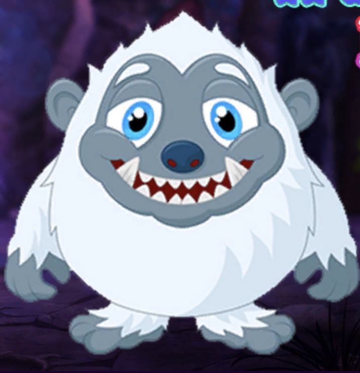 Play Games4King Languid White Monster Escape