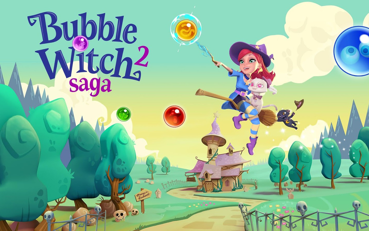 Bubble Witch 2 Saga Apk Hack Lives
