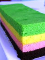 Resep Cara Membuat Bolu Kukus Rainbow Spesial Mudah dan Enak