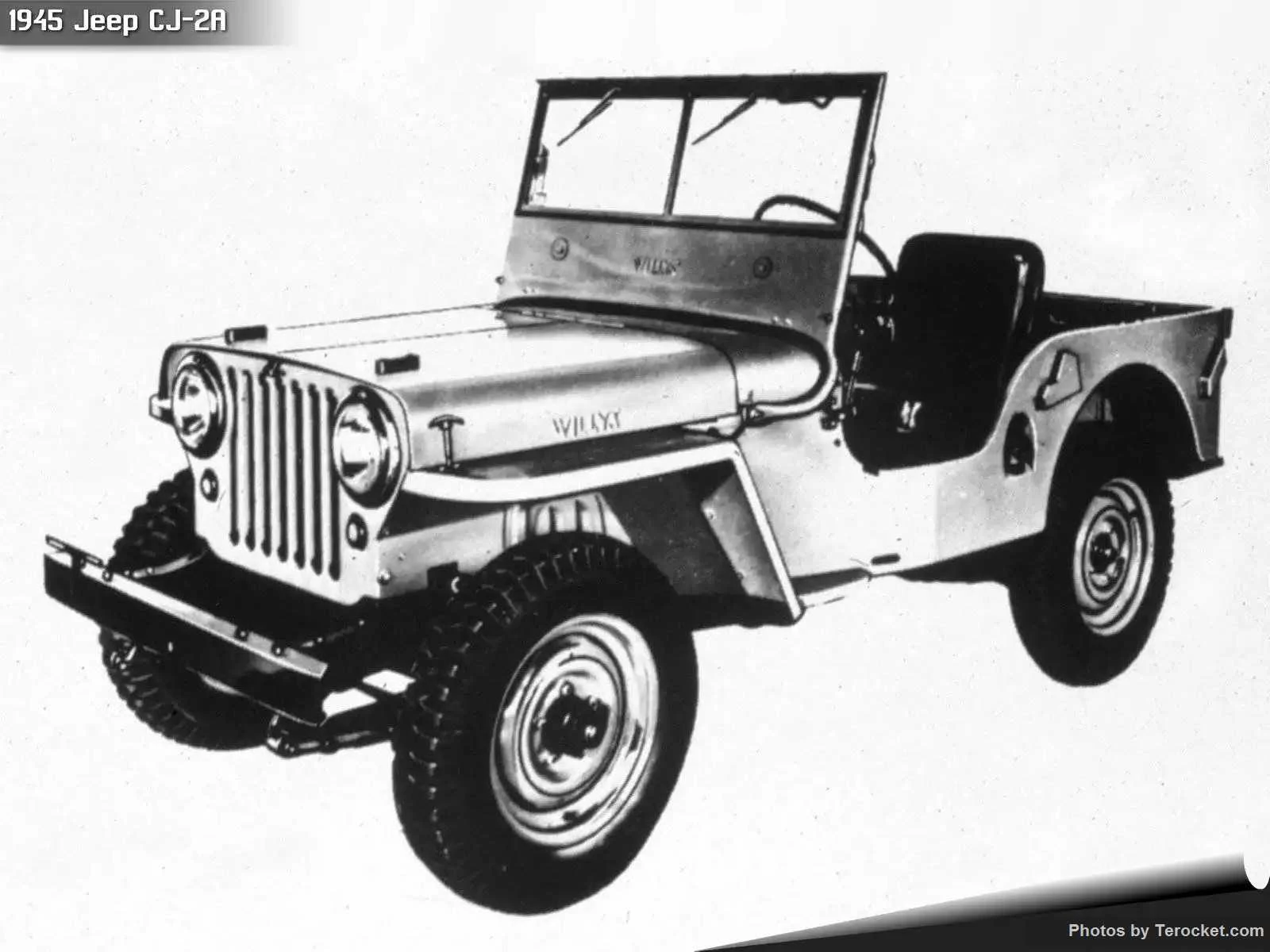 Hình ảnh xe ô tô Jeep CJ-2A 1945 & nội ngoại thất