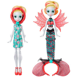 Monster High Lagoona Blue Transforming Ghouls Doll