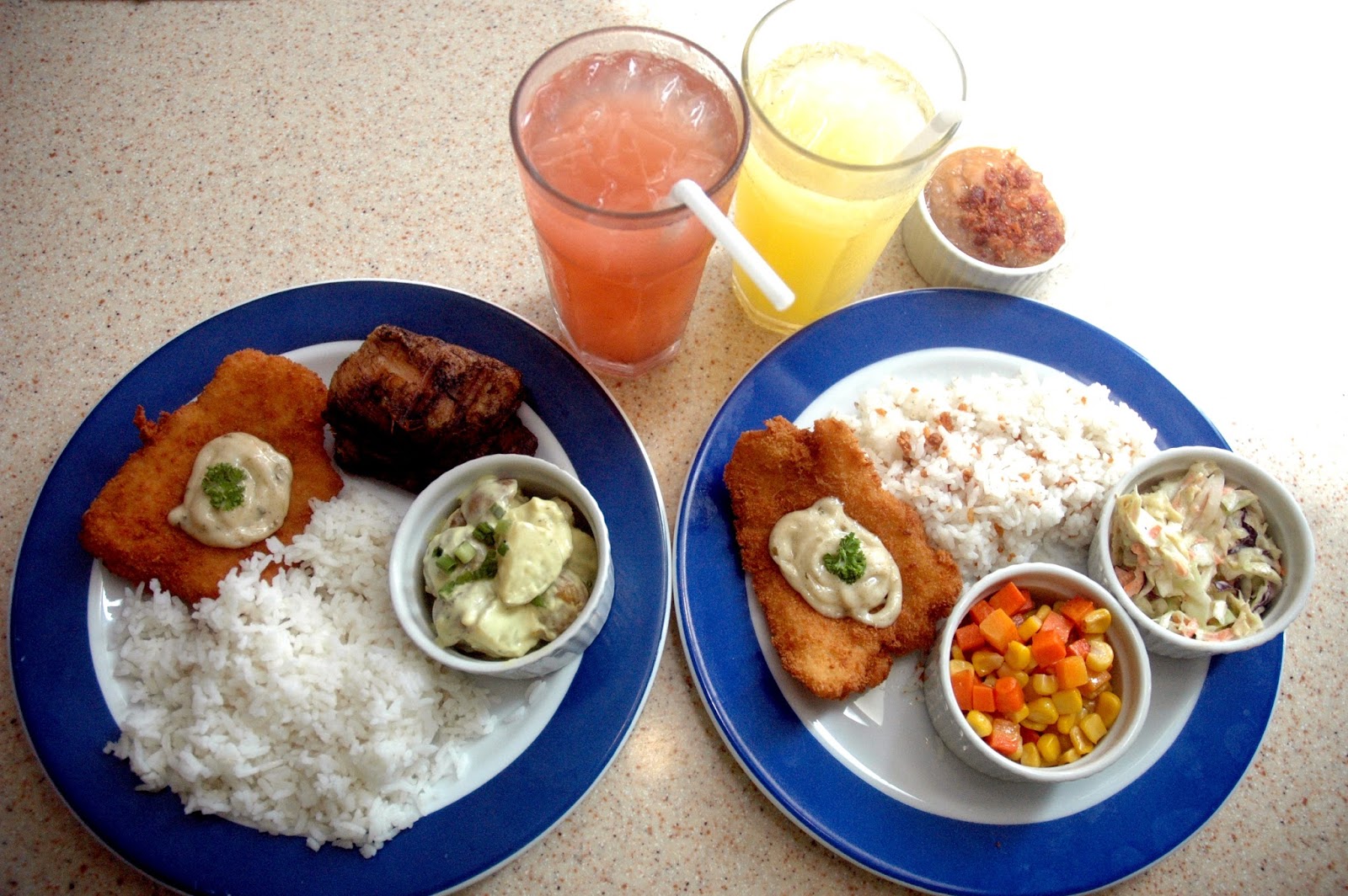 DUDE FOR FOOD Make It A Blue Plate Dinner at RACKS