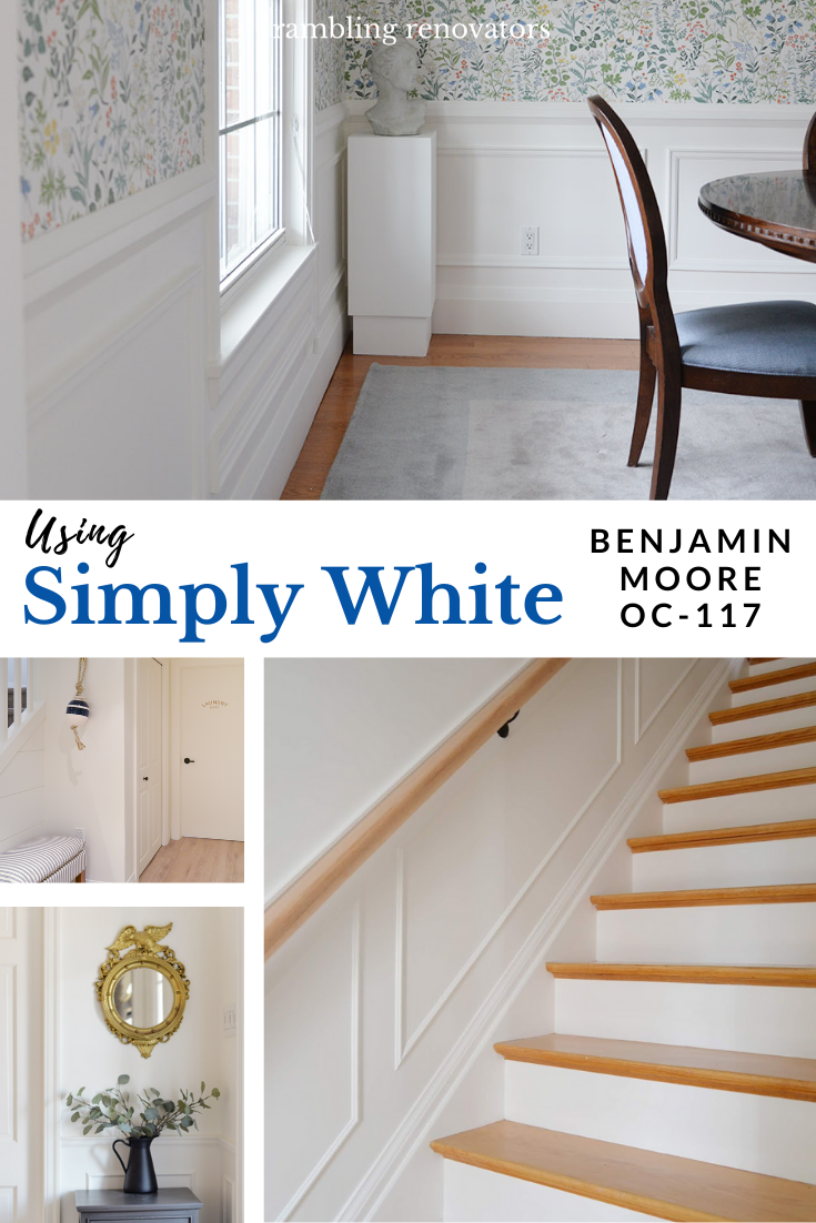 simply white benjamin moore, simply white oc-117, benjamin moore simply white