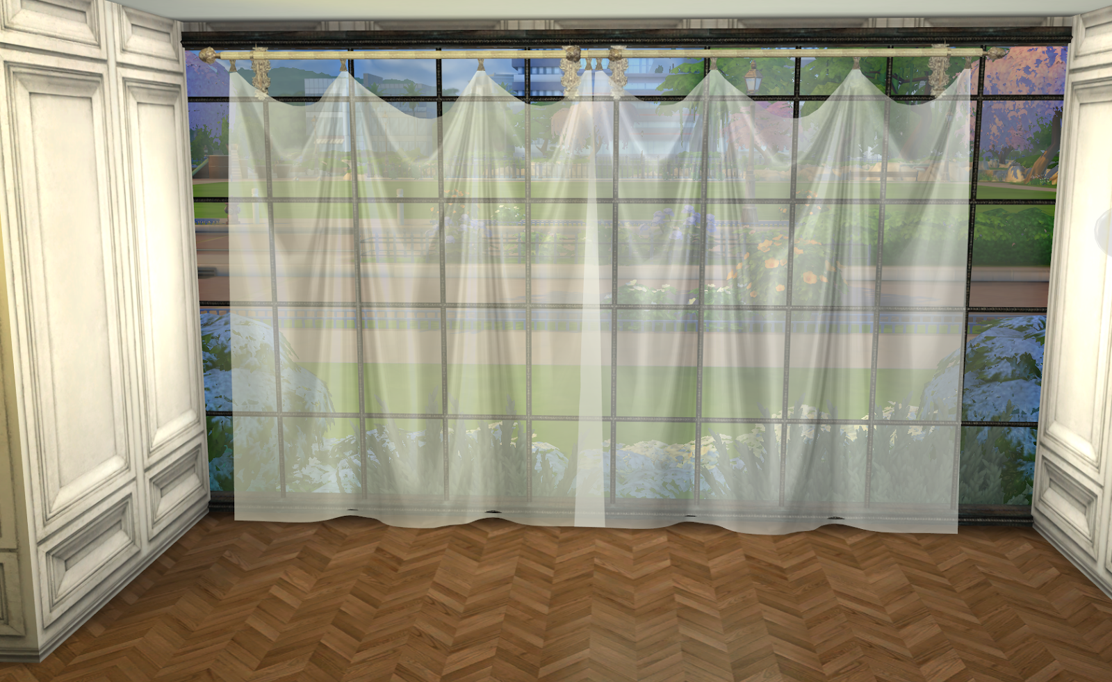 Sims 4 CC's The Best Curtains by Ilona