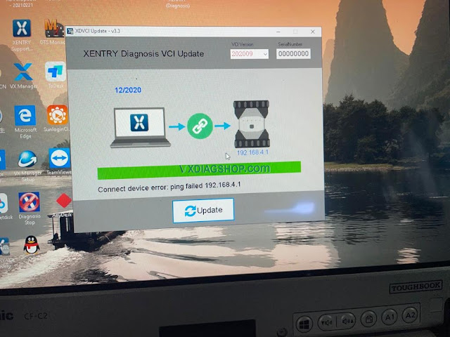 vxdiag-benz-c6-xentry-device-error