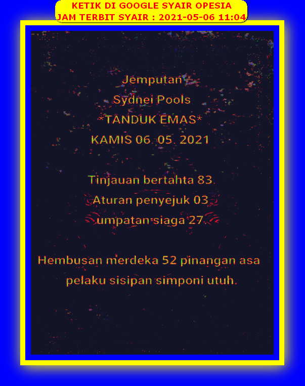 gambar togel sydney