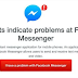 Chat app Facebook Messenger Down