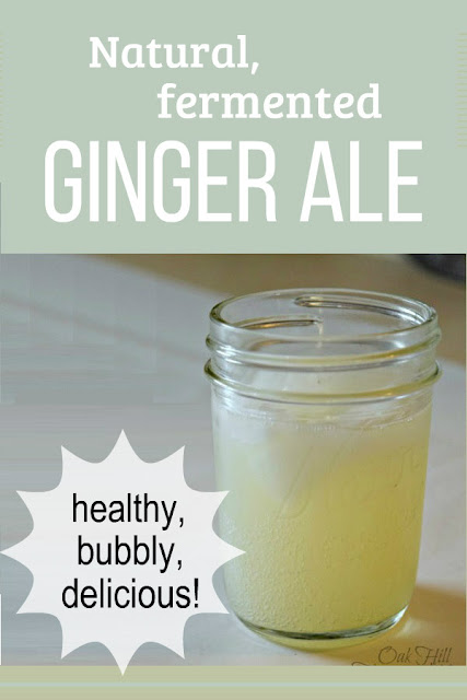 How to make natural ginger ale - easy, bubbly, delicious!