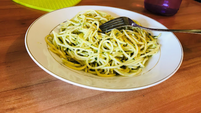 Spaghetti Au PESTO