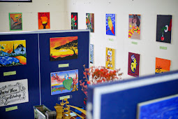 Apresiasi Karya Seni, SMA Muhammadiyah 2 Kota Magelang Gelar Pameran Lukisan