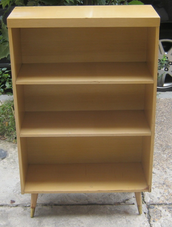 Uhuru Furniture & Collectibles SOLDRetro Bookcase on Legs