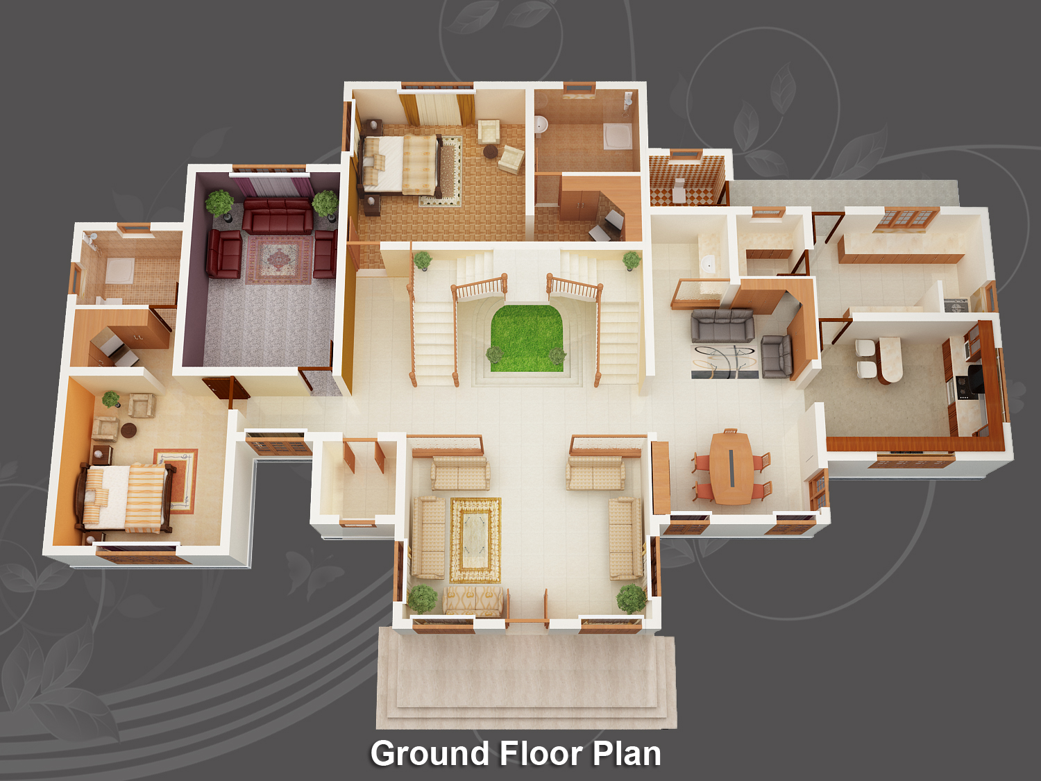 Evens Construction Pvt Ltd 3d House Plan 20052011