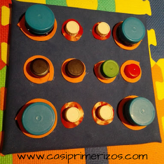 DIY MOTRICIDAD FINA: EL JUEGO DE LOS TAPONES