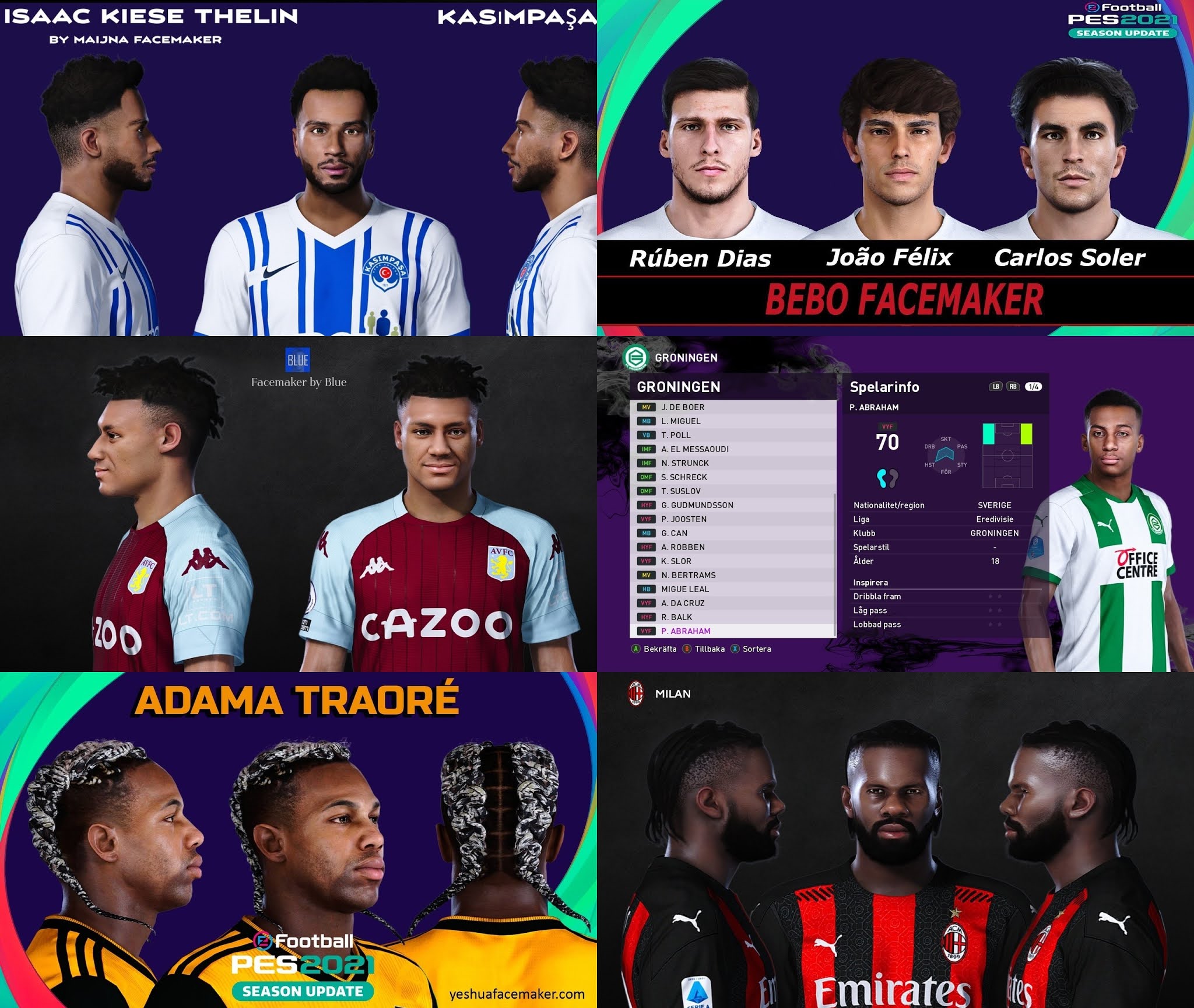 PES 2018 PS3 Option File V16 AIO Season 2020/2021 ~