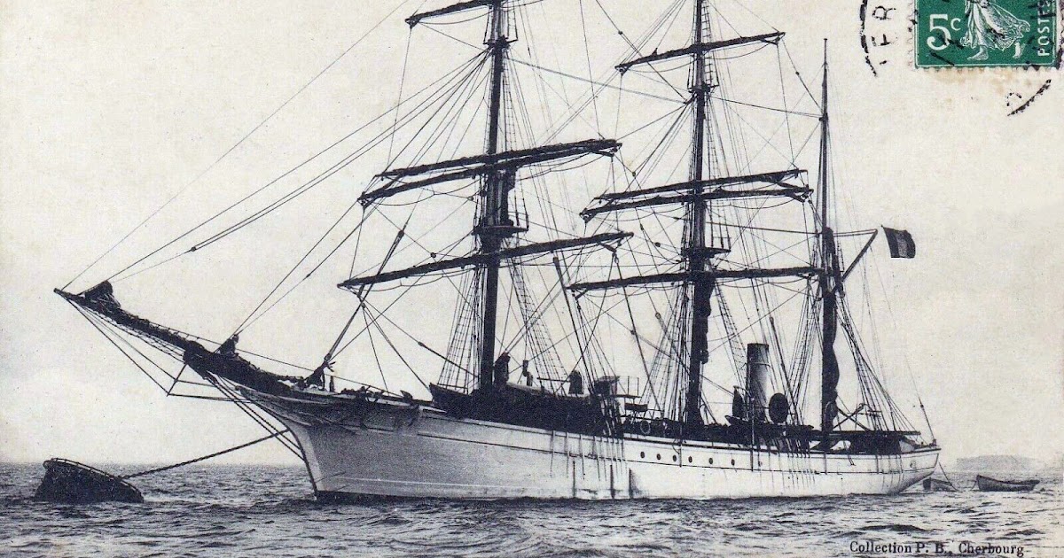 transpress nz French steam/sailing ship 'Le Pourquoi Pas?' (1908)